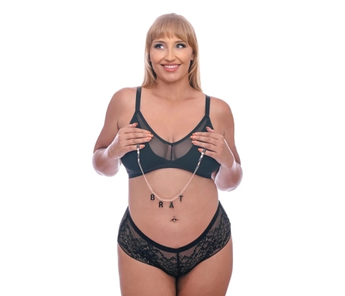 Sportsheets - Sex & Mischief Brat Charmed Nipple Clamps