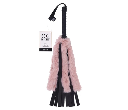 Sportsheets - Sex & Mischief Brat Faux Fur Flogger
