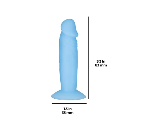 Addiction - Silly Willy - Silicone dildo - Glow in the dark