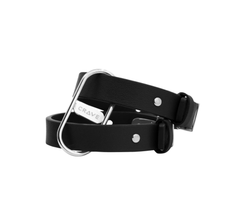 Crave - ICON Cuffs Black/Silver
