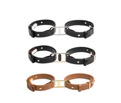 Crave - ICON Cuffs Black/Rose Gold