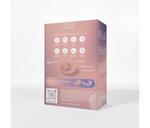 Snail Vibe - Gizi vibrator Peachy Pink