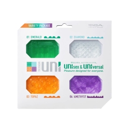 Tenga UNI Variety Pack - Versatile Unisex Flexible Sleeves, Eco Design
