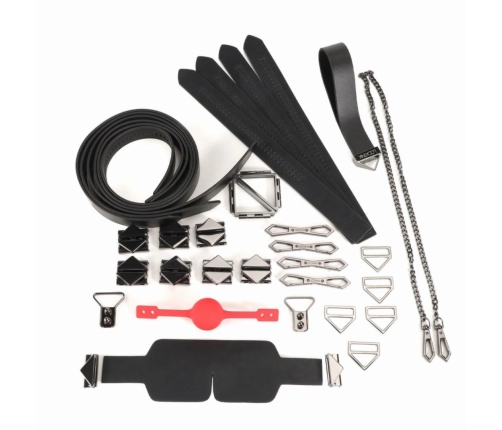 LOCKINK - Bondage & Restraint Set - black