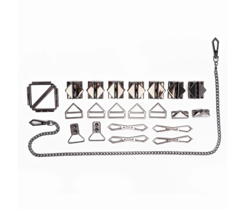 LOCKINK - Bondage & Restraint Set - black
