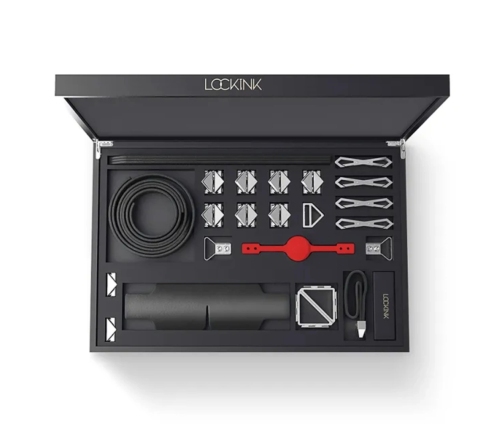 LOCKINK - Bondage & Restraint Set - black