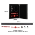 LOCKINK - Ball-Gag & Gag-bite Set - black