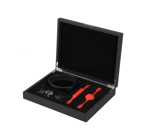 LOCKINK - Ball-Gag & Gag-bite Set - black