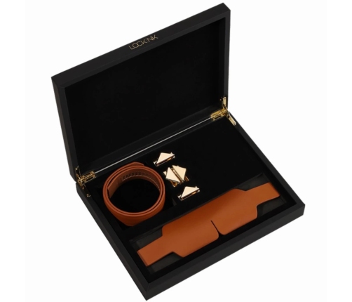 LOCKINK - Blindfold Kit- Brown