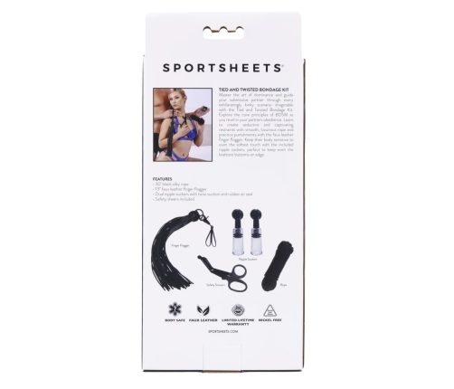 Sportsheets - Tied and Twisted Bondage Kit