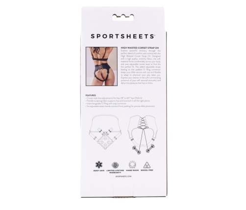 Sportsheets - High Waisted Corset Strap On