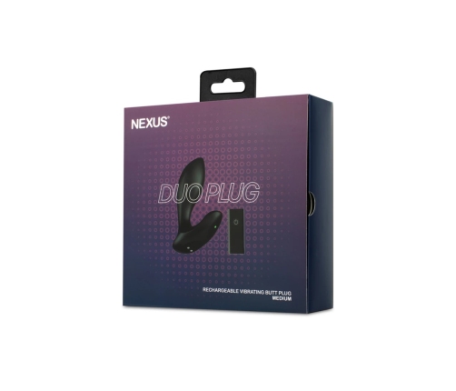 Nexus - Duo Remote Control Beginner Butt Plug Medium