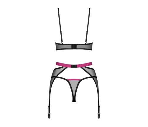 Obsessive - Novenes 3-pcs set Black XL/2XL