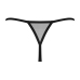 Obsessive - Novenes crotchless thong Black XS/S