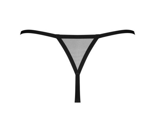 Obsessive - Novenes crotchless thong Black M/L