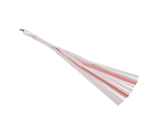 Sportsheets S&M Peaches n CreaMe Stripe Flogger Cream-Orange 32in