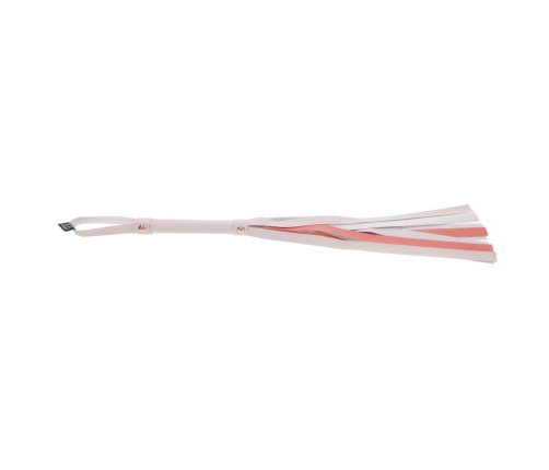Sportsheets S&M Peaches n CreaMe Stripe Flogger Cream-Orange 32in