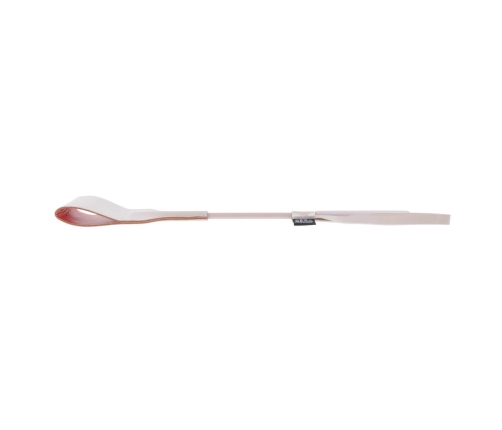Sportsheets S&M Riding Crop Peach & Cream 12'' Faux Leather, Flexible Shaft