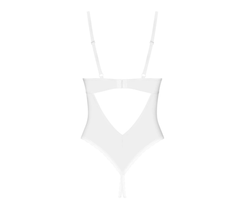 Obsessive - Alissium crotchless teddy White M/L