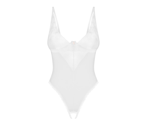 Obsessive - Alissium crotchless teddy White M/L