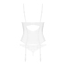 Obsessive - Alissium corset & thong White XL/2XL