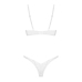 Obsessive - Alissium 2-pcs set White XL/2XL