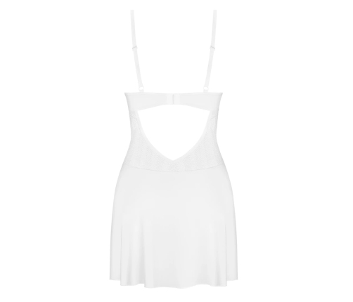 Obsessive - Alissium chemise & thong White XS/S