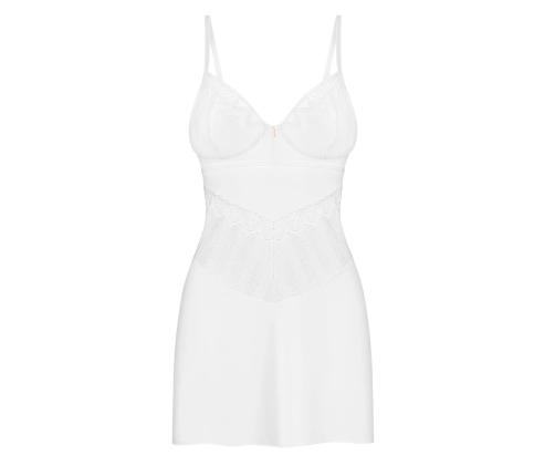 Obsessive - Alissium chemise & thong White XS/S