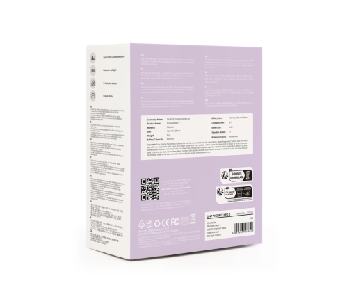 Svakom - Phoenix Neo 2 Interactive Bullet Vibrator Lavender