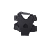 Sportsheets Pivot Flex Foot Harness Black - Adjustable Neoprene Strap System