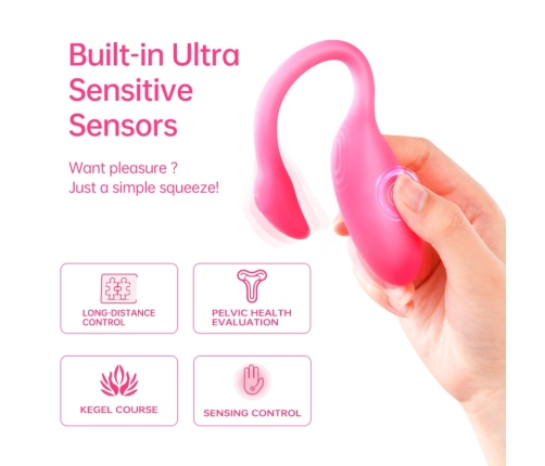 Magic Motion Flamingo Max Intimate Trainer & Vibrating Bullet Pink