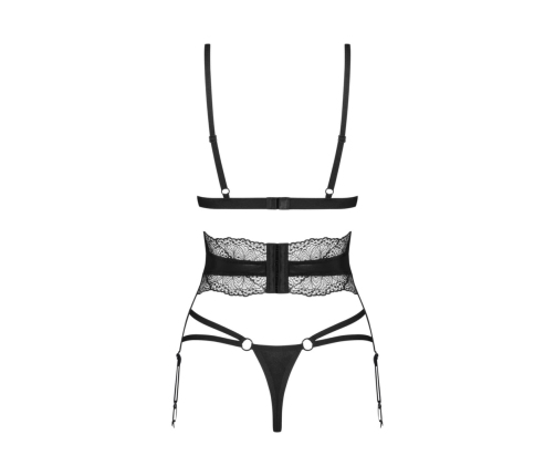 Obsessive - Lobellis 3-pcs set Black M/L