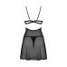 Obsessive - Nutris babydoll & thong Black M/L