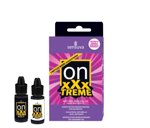 Sensuva ON xXxTreme Arousal Oil Medium Box 5ml - Advanced Formula Set