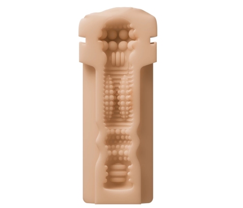 Lovense Solace Pro Beige Anatomical Sleeve - Realistic Surface Design