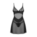 Obsessive - Stelisa Chemise & Thong Black L/XL