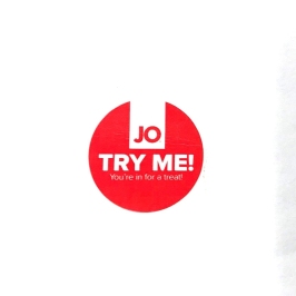 System JO Try Me Stickers - naklejka prezentacyjna do testow produktow
