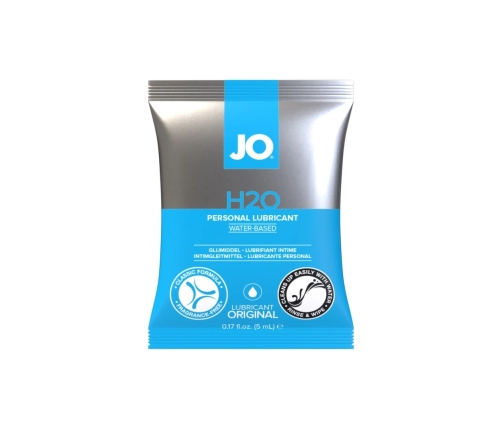 System JO H2O Original 5ml Water-Based Lubricant Sachet