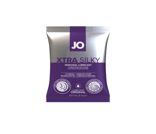 System JO Xtra Silky Lubricant Sachet 5 ml - Ultra-Smooth Formula