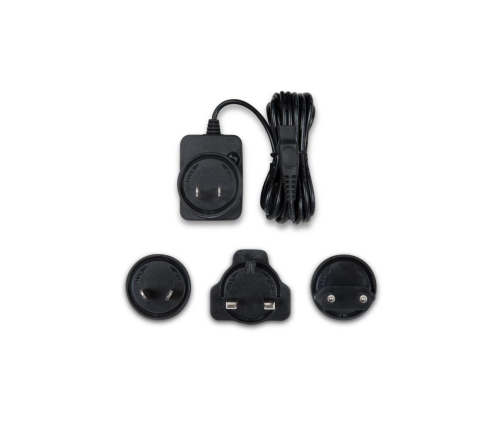 Le Wand Adapter Międzynarodowy Czarny - Uniwersalny zasilacz podrożny