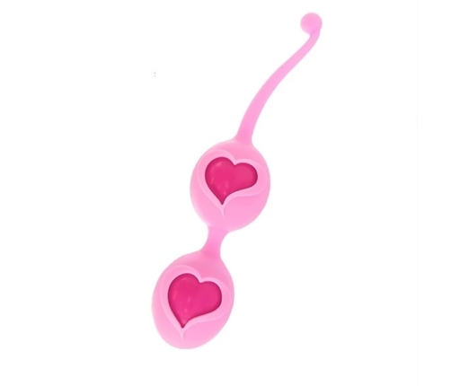 FeelzToys Desi Pink - Kegel Exercise Balls, Medical-Grade Silicone, 3.9 cm