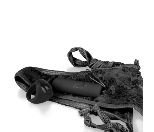 The Screaming O My Secret Remote Panty Vibe Black - 10-Mode Set