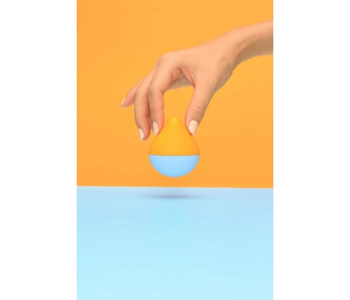 Iroha by Tenga Sora Mikan Mini Massager Orange Waterproof Pocket-Size