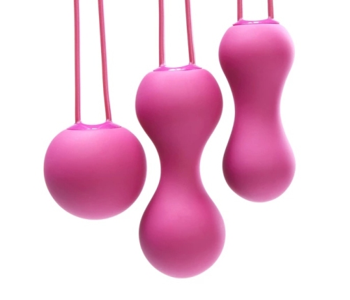 Je Joue Ami Kegel Balls Set Fuchsia - 3-Piece Progressive Training Kit