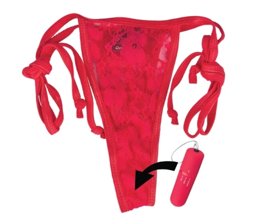 The Screaming O My Secret Remote-Controlled Panty Vibe Red, Adjustable Fit