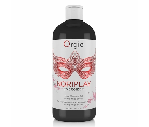 Orgie Noriplay Massage Gel Energizer 500 ml - żel do masażu z algami i żeń-szeniem
