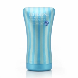 Tenga Soft Tube Cup Cool Edition Intimate Device with Menthol Lubricant Tenga Soft Tube Cup Cool Edition Intimate Device with Menthol Lubricant