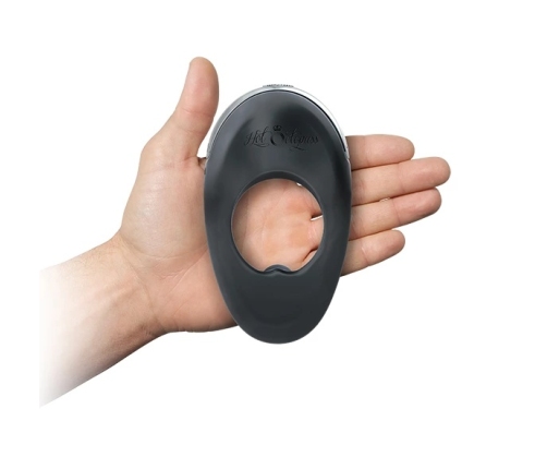 Hot Octopuss Atom Plus Black Dual Motor Silicone Intimate Ring