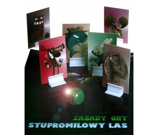 Stupromilowy Las Party Board Game - Humorous Absurd Challenge Edition