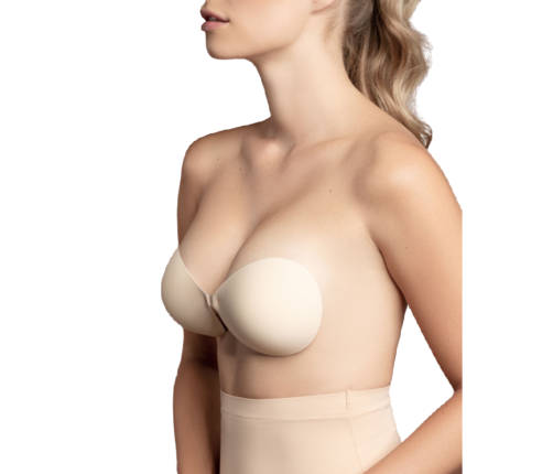 BYE-BRA - BRA INVISIBLE BEIGE CUP A